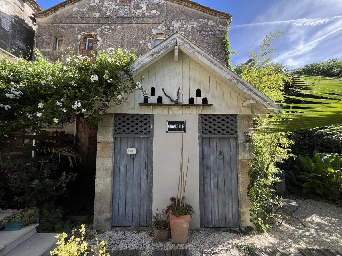 Chambre Paisible Dans Une Ancienne Batisse Renovee Issigeac Bagian luar foto